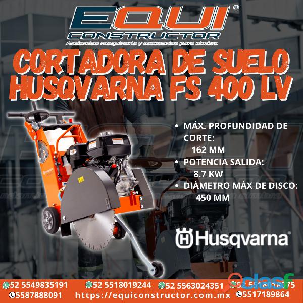 CORTADORA DE PISO HUSQVARNA FS400LD