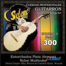 E00136 Encordadura Para Guitarron Nylon Multicolor