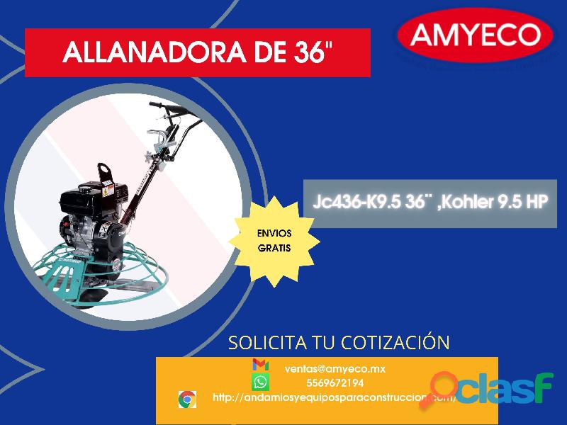 ALLANADORA PARA CONCRETO DE 36"