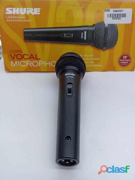 AF0708 Microfono Economico SHURE con alta calidad SV200