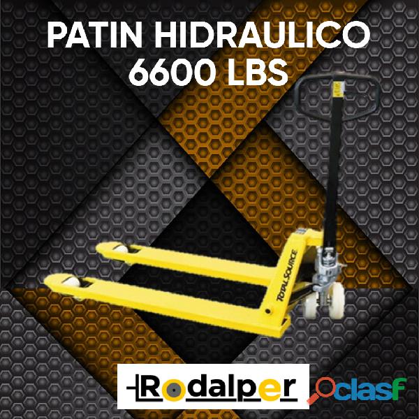 PATÍN HIDRÁULICO NUEVO EN AGUASCALIENTES CAP.6600
