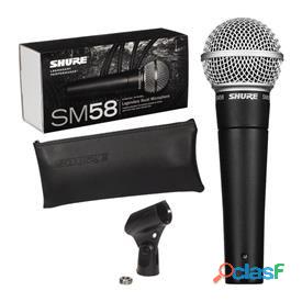 OS00353 Shure SM58 LC Micrófono Vocal Dinámico Cardiode