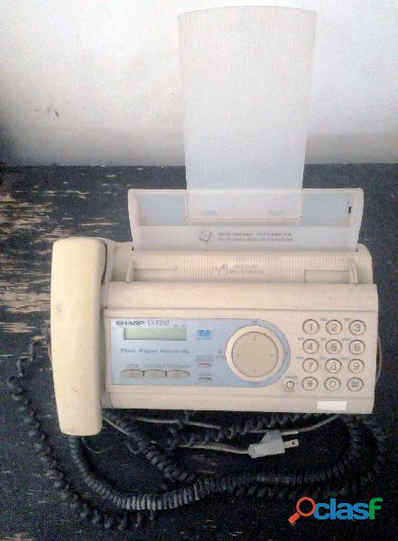 fax Sharp UX P200 papel normal máquina de fax teléfono