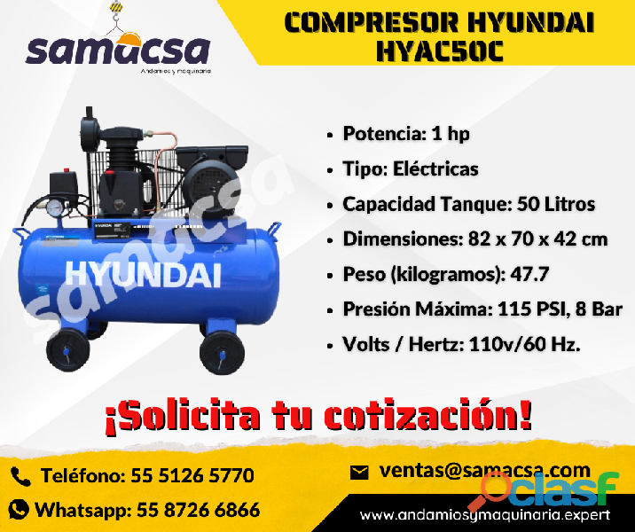 Compresor Hyundai COMPACTO