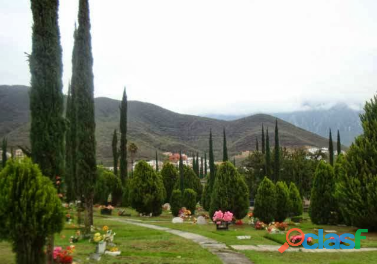 Vendo terreno Parque Funeral Guadalupe Monterrey