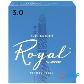 OS00536 Rico Royal RCB1030 Royal Caña 3 Para Clarinete Si