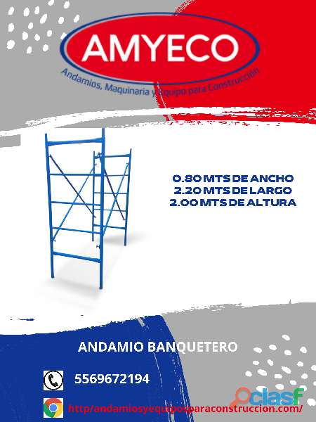 ANDAMIO BANQUETERO / 1