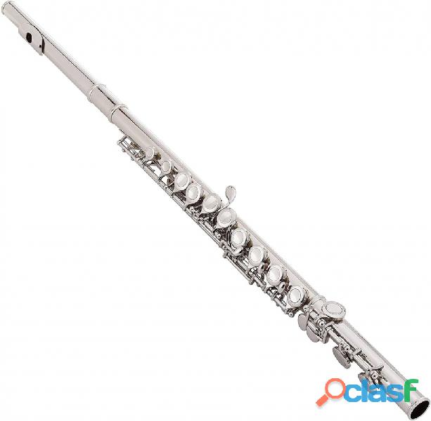 CE1010 ALDE FLSILVER Flauta Transversal de 16 Hoyos En Do