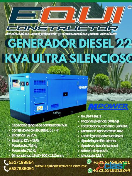 GENERADOR DIESEL Mpower