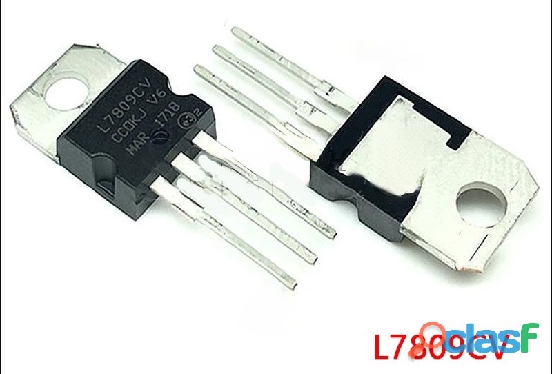Transistor Regulador de Voltaje L7809CV, 9V 1.5A, (3 Piezas)