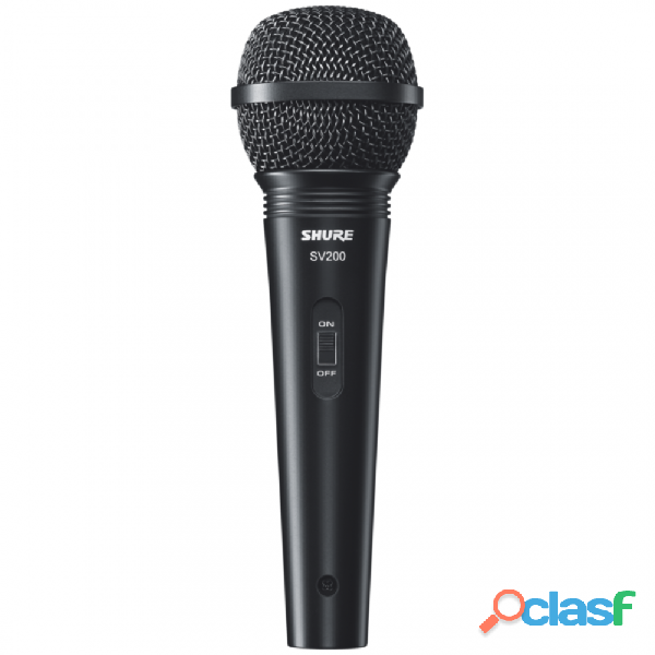 CE1179 Shure SV200 Micrófono Vocal Dinamico Cardiode