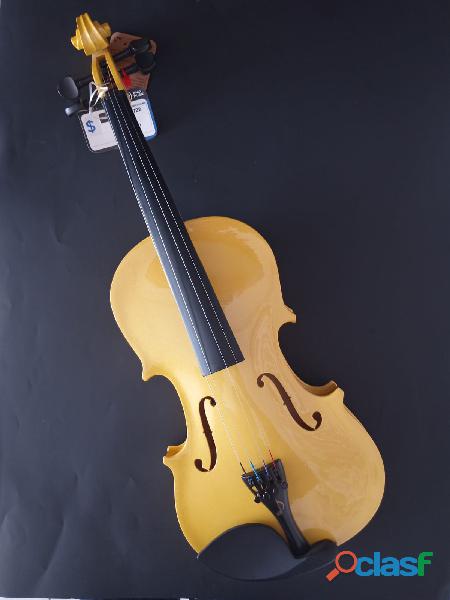 DO1198 Violin de 4/4 color amarillo