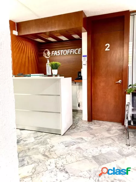 Renta de oficina para 3 personas en Prados Providencia