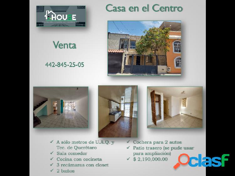 Casa en el centro de Querétaro