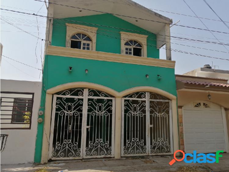 Casa en venta en Villa Verde cercana a escuelas en Mazatlan
