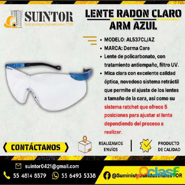 Lente Randon Claro Arm Azul Modelo AL537CL/AZ