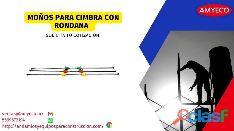 VENTA DE MOÑO PARA CIMBRA CON RONDANA DE NEOPRENO / 1