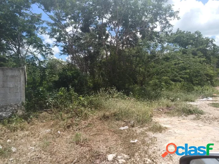 Venta de Terreno en Dzununcán (Zona Urbanizada), Yucatán