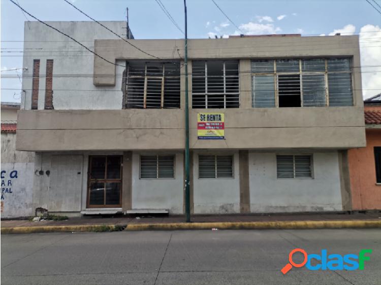 edificio comercial en renta en la calle 4a sur en Tapachula,