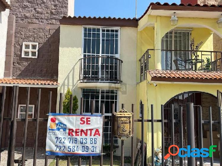 Casa en condominio en renta en La Bomba, Lerma, México