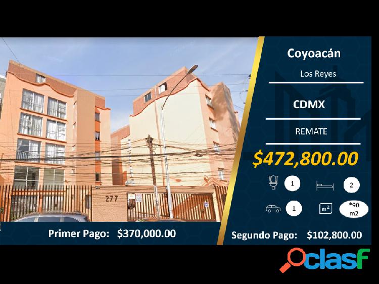 Bonito Departamento en Coyoacán $472,800.00