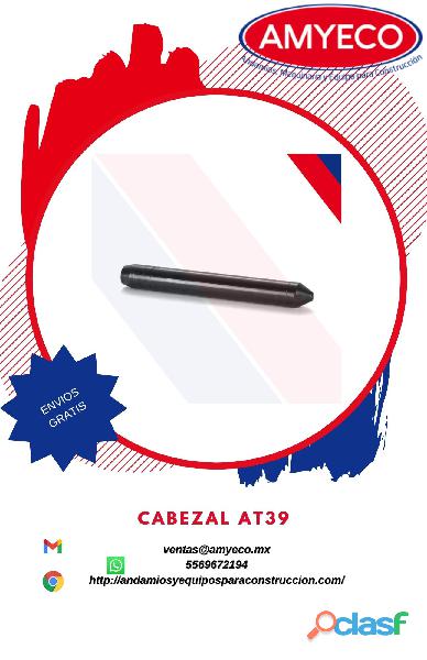 CABEZAL PARA VIBRADOR ELECTRICO AT39 / 2