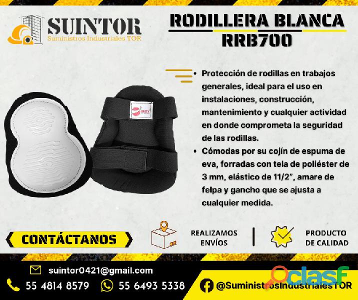 Rodillera Blanca para proteccion,