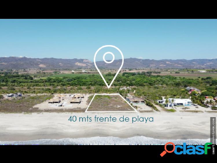 Rancho Neptuno / 3527.66 m2 / 40 mts frente de playa