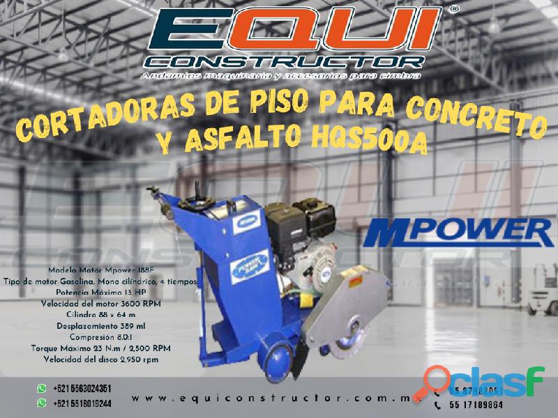 Cortadoras de piso Mpower HQS500A