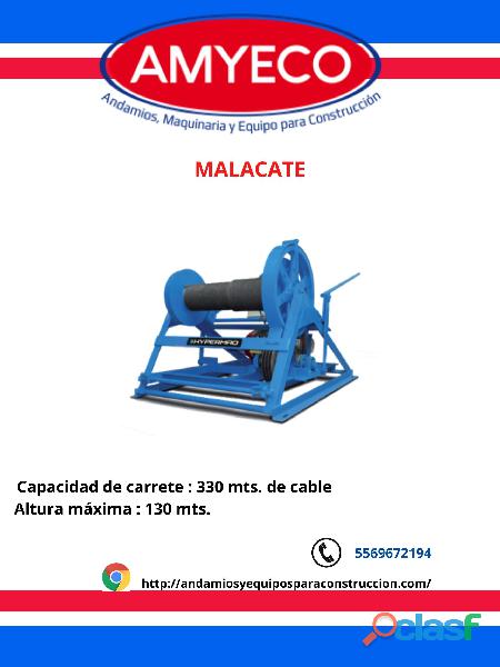 MALACATE DE 1 TONELADA / 1