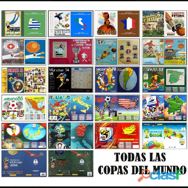 Álbumes en PDF. Fútbol.