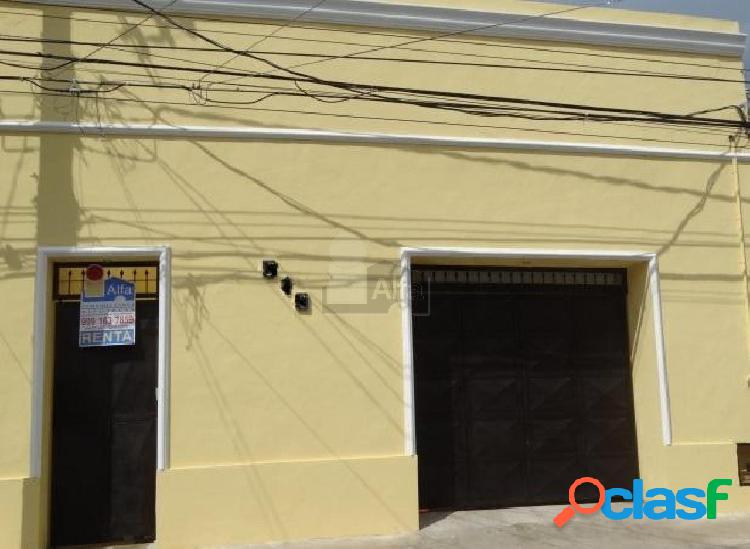 Casa en renta amueblada en Mérida Centro (Yucatán).