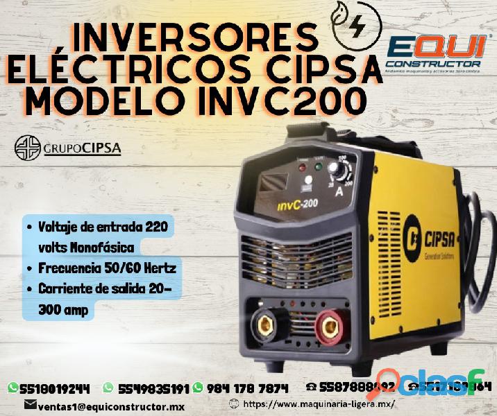 INVERSOR ELECTRICO CIPSA MODELO INVC200
