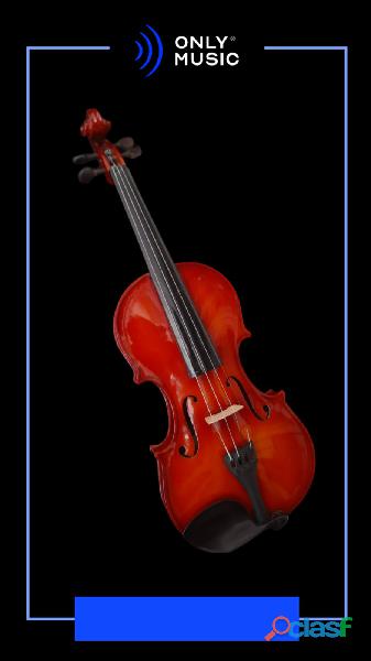 IT0571 Violin Color Natural 1/2 Con Estuche Madera Estandar