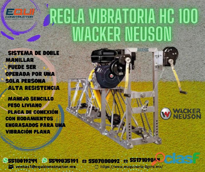 REGLA VIBRATORIA WACKER HC100