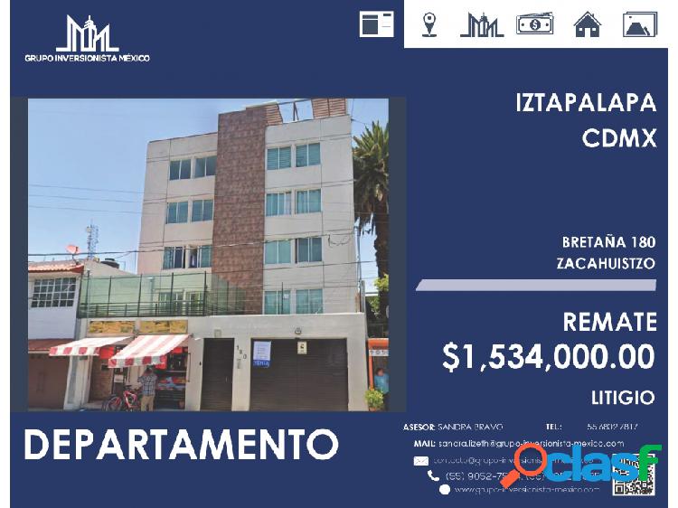 REMATE!! $$1,534,000 FABULOSO DEPARTAMENTO CERCA DE