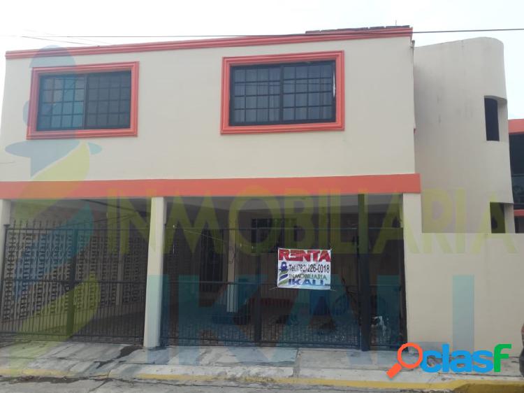 Renta casa 4 recamaras Col. Petrolera Poza Rica Veracruz,