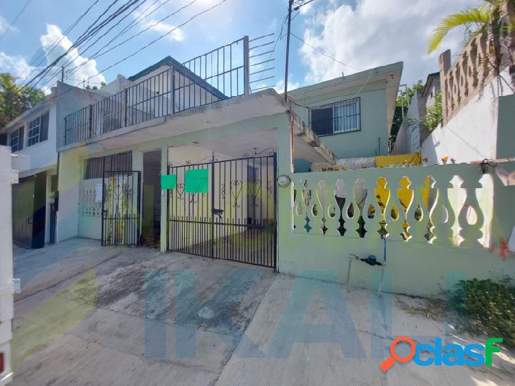Renta casa con local 3 rec Col. El Romance Tuxpan Veracruz,