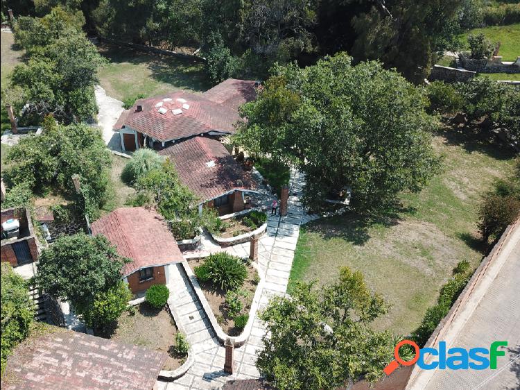 Casa con gran terreno, Villa Guerrero, Estado de México