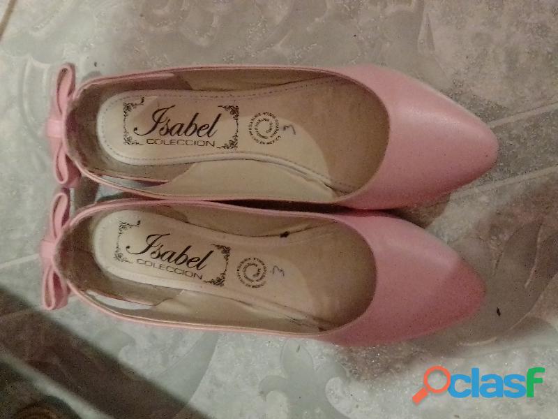 Zapatos (bailarinas) rosas $80