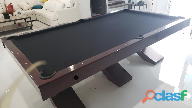 MESA DE BILLAR PATAS CRUZADAS