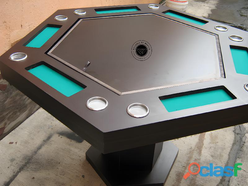 MESA MULTIJUEGOS HEXAGONAL
