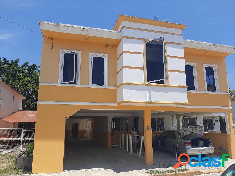 CASA EN RENTA EN LA COL. RODRIGUEZ ALCAINE, TUXPAN, VER.