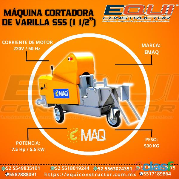 CORTADORA DE VARILLA S55 1 1/2" EMAQ