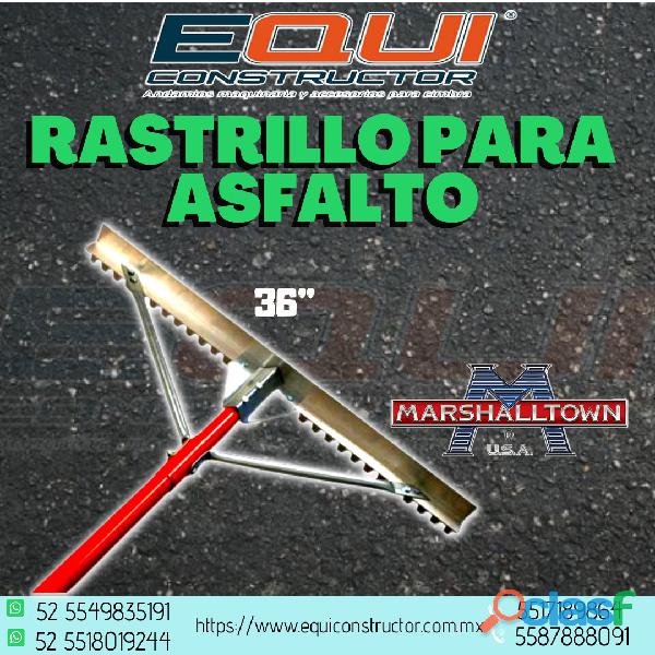 RASTRILLO PARA ASFALTO MARSHALLTOWN