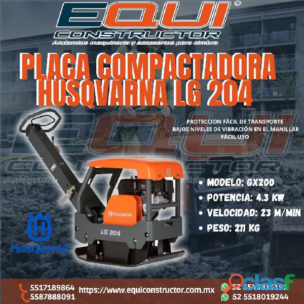 PLACA COMPACTADORA HUSQVARNA LG 204