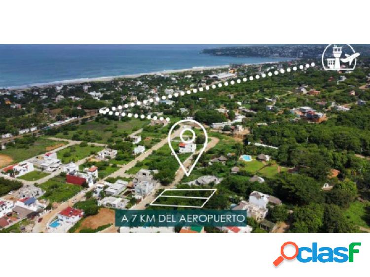 Puerto Escondido,Fracc, Delfines/645 m² /Residencial Con