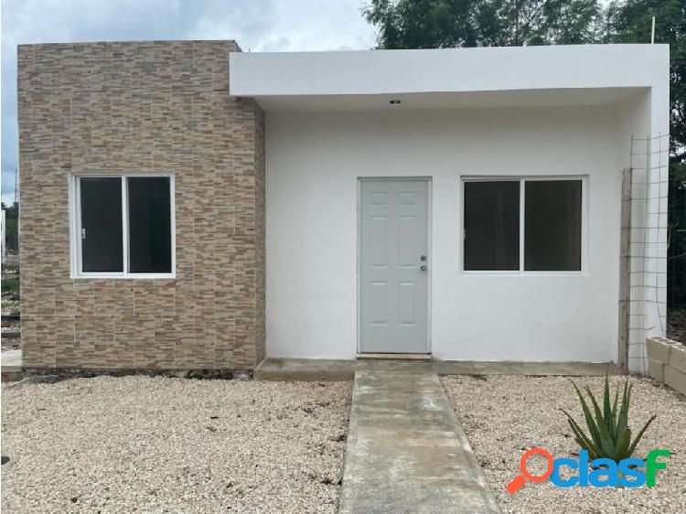 Casa en venta CHACTUN Hunucma| ENTREGA INMEDIATA |