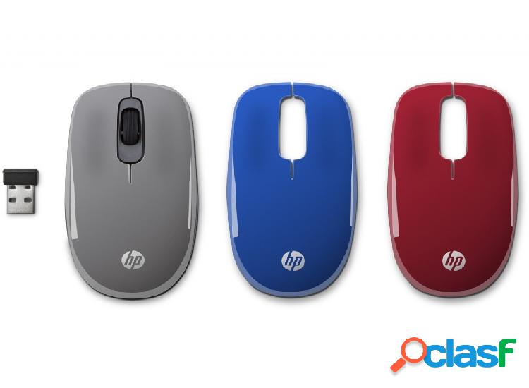 HP Mouse Óptico Z3600, RF Inalámbrico, 1200DPI, Gris