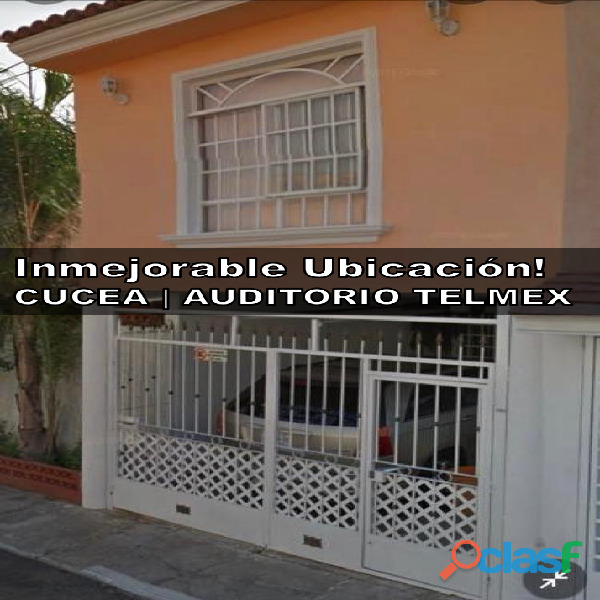 ¡Oportunidad Casa Hermosa en CUCEA y Auditorio Telmex en